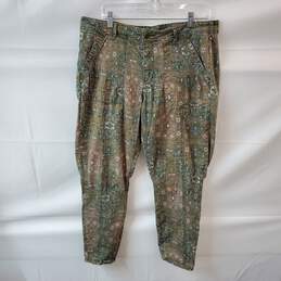 Anthropologie Boho Multicolored Patterned Jeans Pants Size 32