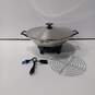 West Bend Stainless Steel 49.9Electric Wok Model 80006 image number 1