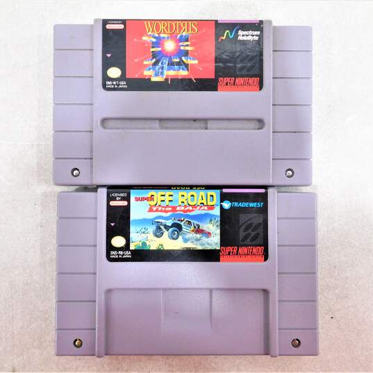 Nintendo SNES / 4 games image number 2