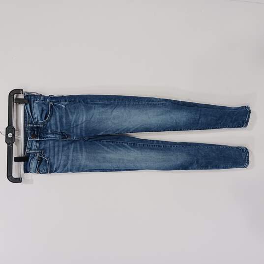 Women's Blue Hi-Rise Jegging Jeans Size 00 Regular image number 1