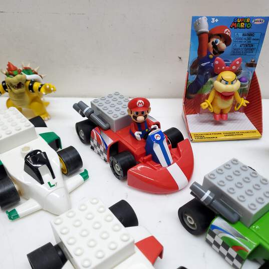 Super Mario Toy Lot Jakks Bowser Figures Nintendo Mario Kart + image number 5