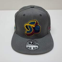 Seattle SuperSonics Mitchell & Ness Hardwood Classics 40th Team Anniv.Fitted Hat