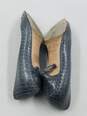 Authentic Jimmy Choo Gray Snakeskin Pumps W 6 image number 5