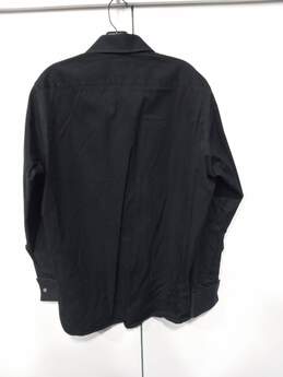 Boss Hugo Boss Men's Black Button Down Shirt Size 15 1/2 32/33 alternative image
