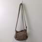 Fossil Brown Corduroy Purse image number 1
