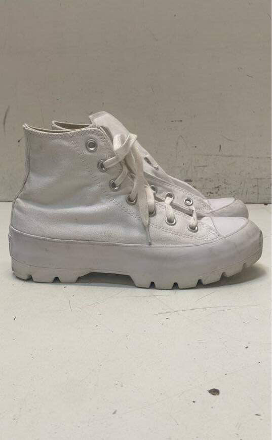 Converse Chuck Taylor Canvas Platform Sneaker White 7.5 image number 1
