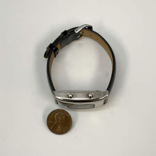 Designer Fossil JR7743 Silver-Tone Stainless Steel Digital Wristwatch image number 4
