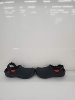 Crocs Bistro Pro Black Comfort Slip on shoes Men Sz-7 Women SZ-9 used alternative image