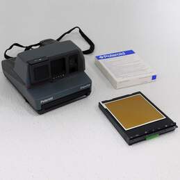 Polaroid Impulse 600 Plus Instant Film Camera w/ Expired Film & Case alternative image