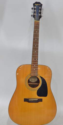 Epiphone Brand PR 100 NA Model Wooden Acoustic Guitar w/ Soft Gig Bag