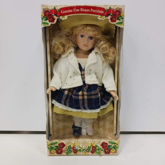 Genuine Fine Bisque Porcelain Collectors Choice Doll image number 1