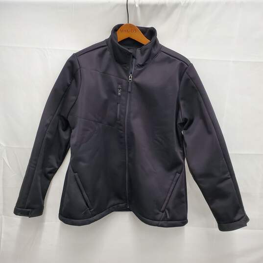 Antigua WM's Black Polyester Insulated  Weather Resistant Jacket Size XL image number 3