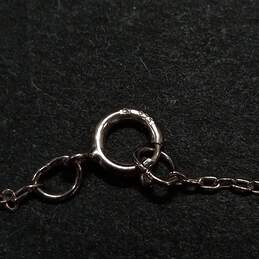 Bundle of 3 Sterling Silver CZ Pendant Necklaces alternative image