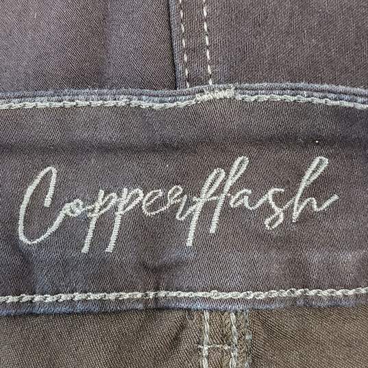 Copper Flash Women Dark Blue Jeans Sz 18W NWT image number 3