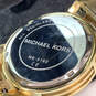 Designer Michael Kors MK-5160 Stainless Steel Round Dial Analog Wristwatch image number 4