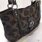 Coach Campbell Signature Belle Black/Brown Tote Bag image number 3