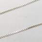 FAS 925 Silver Asst. Gemstone Pendant 16.5" Necklace/Ring BD. (DAMAGED) 12.6g image number 2