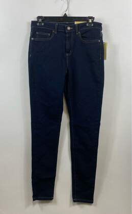 Michael Kors Blue Izzy Skinny Jeans - Size 8