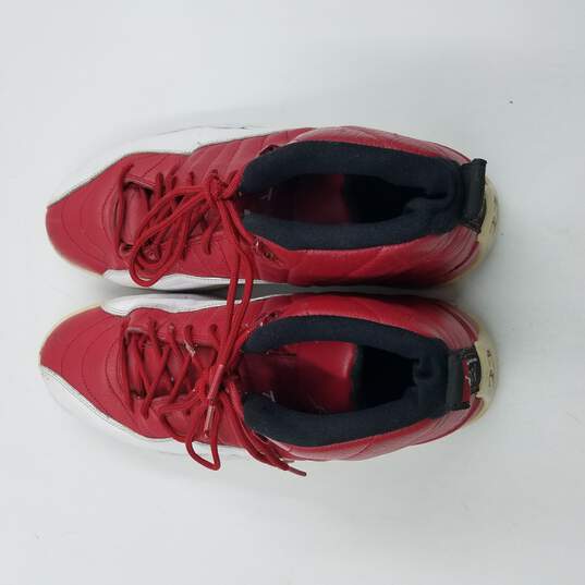 Air Jordan 12 Retro Sneakers Men's Sz 11 Red/White image number 6