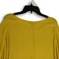 Womens Yellow Long Sleeve Round Neck Pullover Blouse Top Size 22/24 image number 4