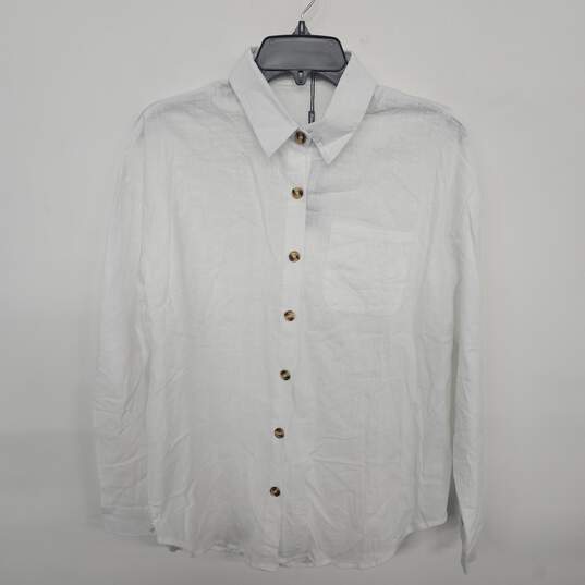 Hotouch White Button Up image number 1