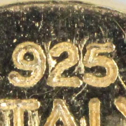 Bundle of 3 Sterling Silver (Vermeil/Rose Gold Plated) Necklaces - 4.61g image number 5