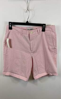 NWT Original Penguin By Munsinger Mens Pink Cotton Slim Fit Chino Shorts Size 33