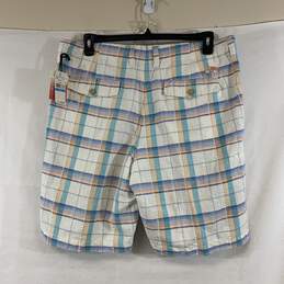 Men's Plaid Tommy Bahama Linen Shorts, Sz. 36 alternative image