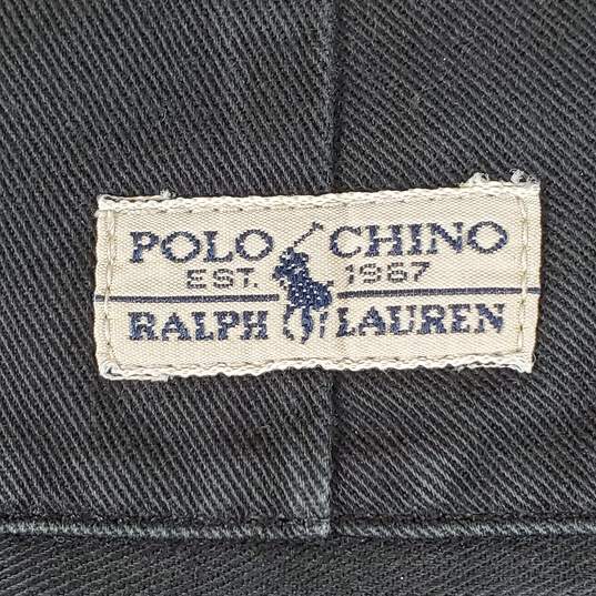 Polo Ralph Lauren Men Black Chino Pants Sz 33x32 image number 3