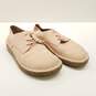 Birkenstock Gary Suede Lace Up Shoes Soft Pink 6 image number 3