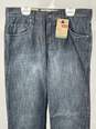 Mens 514 Blue Medium Wash Denim Slim Straight Jeans Size 30X30 T-0552426-A image number 2