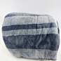 UGG Avery King Comforter Set Grey Stripes image number 2