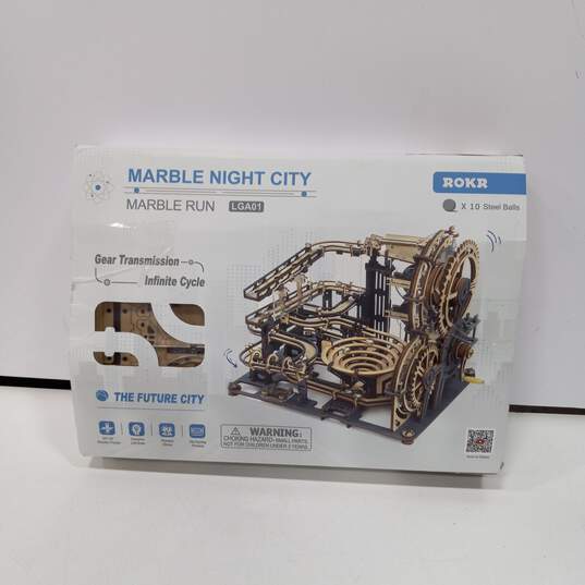Rokr Marble Night City Marble Run LGA01 w/Box image number 6