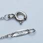Tiffany & Co. Sterling Silver Authentic Pendant 15.5 Necklace 3.9 G image number 5