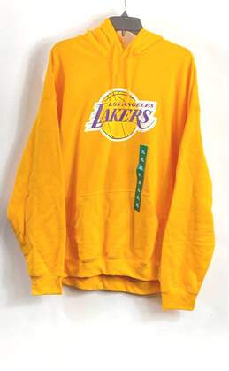 NBA Lakers Yellow Hoodie - Size X Large