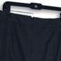 Calvin Klein Womens Gray Flat Front Back Zip Straight & Pencil Skirt Size 14 image number 4