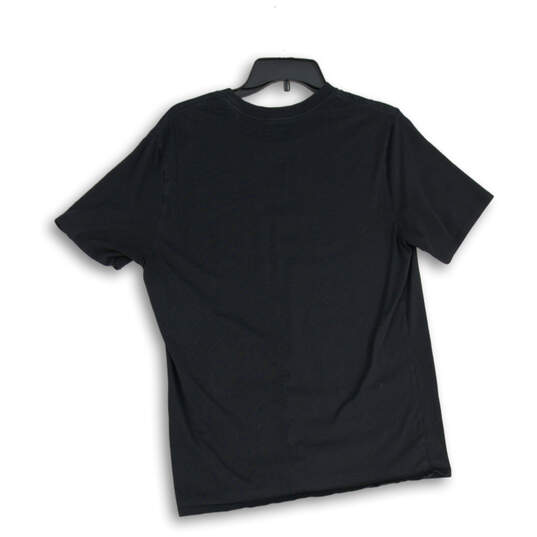 Mens Black Short Sleeve Crew Neck Regular Fit Pullover T-Shirt Size Medium image number 2