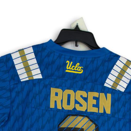Mens Blue UCLA Bruins Josh Rosen #3 Football College-NCAA Jersey Size M image number 4
