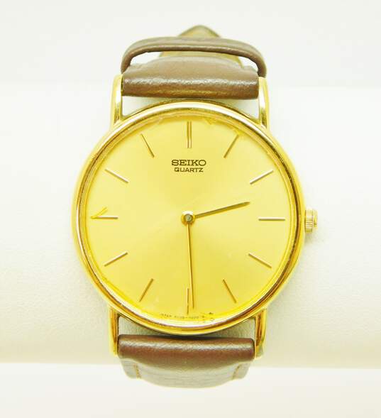 Buy the VNTG Unisex Seiko 6530-7000 Quartz Watch | GoodwillFinds