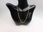 10K Yellow Gold Twisted Rope Chain Necklace 3.8g image number 1