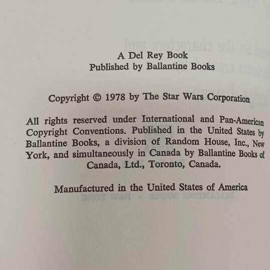 Bundle of 4 Assorte Star Wars Hardcover Novels image number 4