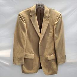 Andrew Fezza Tan Blazer Suit Jacket Men's Size 38R