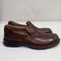Clarks Men's Brown Leather Loafers Size 10.5M image number 1