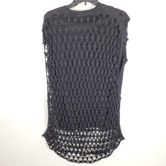 Dries Van Noten Women Black Crochet Tank Top L/XL image number 2