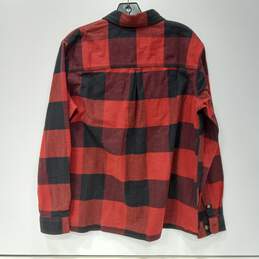 Men's Carhartt Loose Fit Rugged Flex Flannel Button-Up (Size M 8-10) alternative image