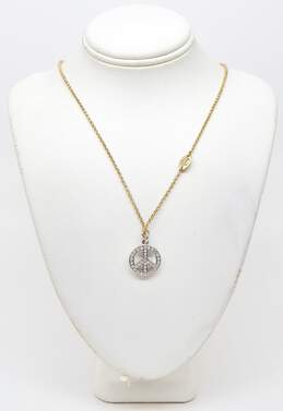 Juicy Couture Gold Tone & icy Pendant Necklace & Bee Earrings 13.8g alternative image