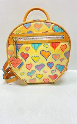 Dooney & Bourke Heart Vintage Backpack Multicolor