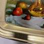 Pair of Painted Tin Trays Featuring Art by Colad image number 4