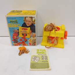 Vintage 1974 Mattel Knit Magic Crafting Kit