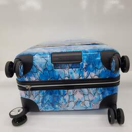 Bebe Blue & Pink Wheeled Luggage Suitcase alternative image